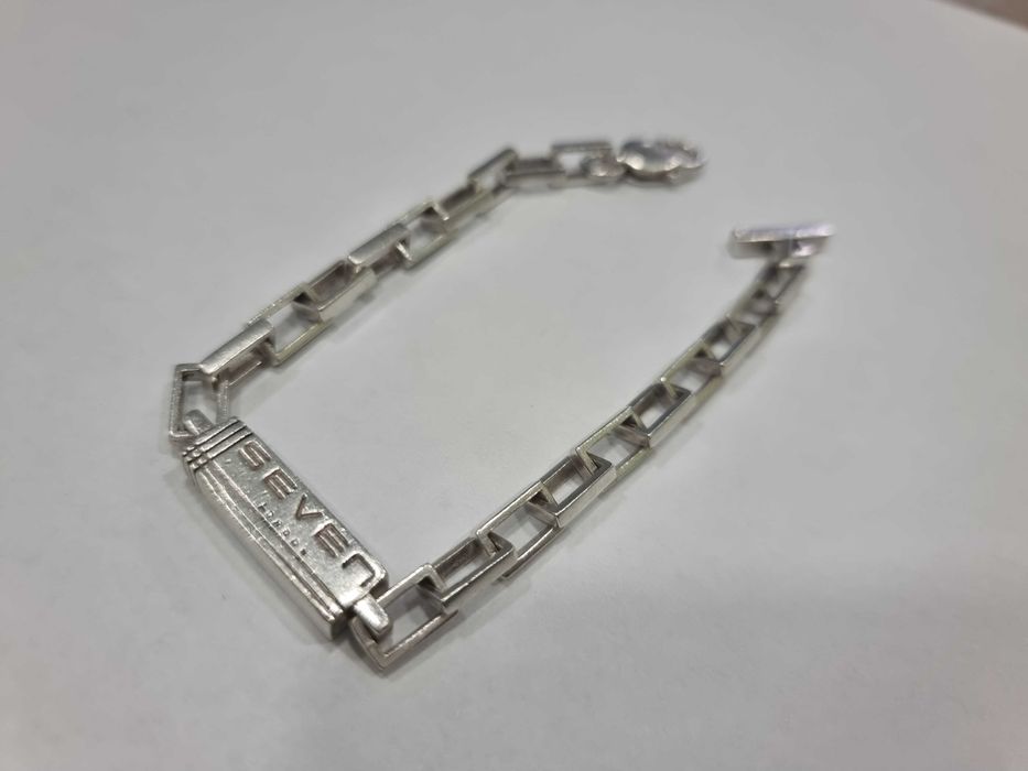 Сребърна гривна Seven London