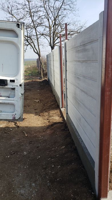 Gard prefabricat diferite modele   170 lei ml