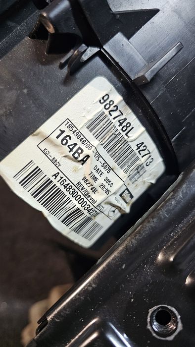 Aeroterma spate Mercedes-Benz ML W164 2005-2011