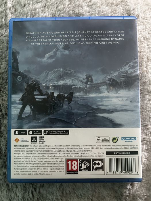 игра за плейстейшън 5 god of war