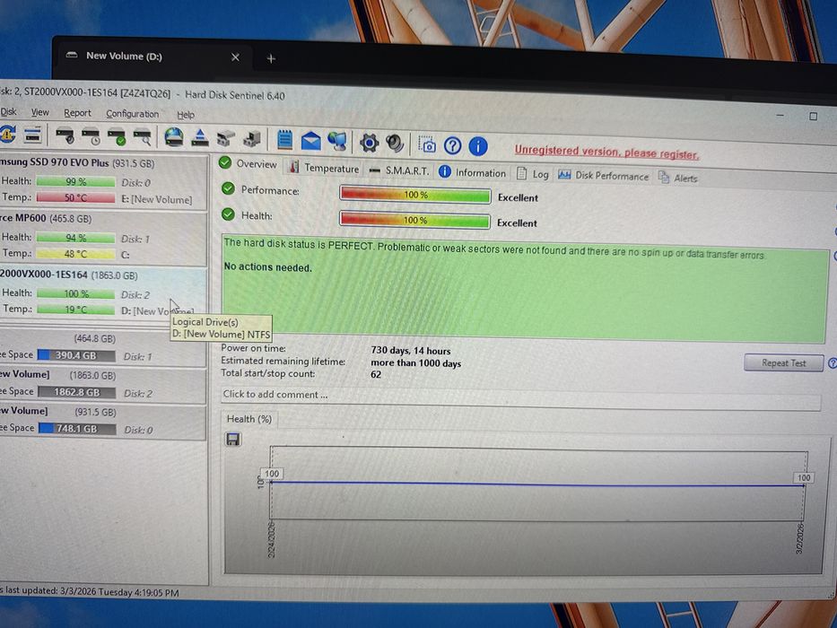 Hard disk uri 2tb Seagate
