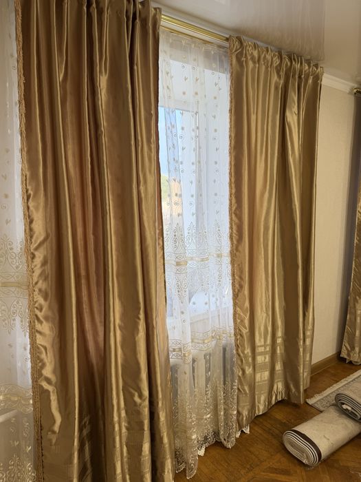 Комплект шторы тюль