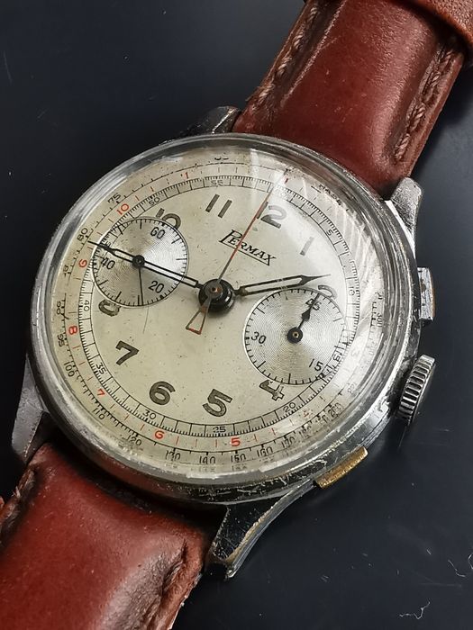 Ceas Permax Chronograph Anii'50 Mecanic