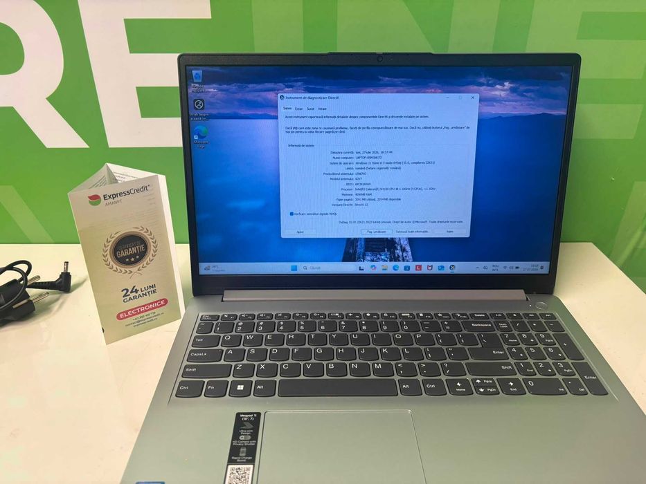 Laptop Lenovo Ideapad 1i (B.61960-Tatarasi) Garantie 2 ani-450 lei