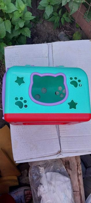 Мягка игрушка интерактивная с домиком