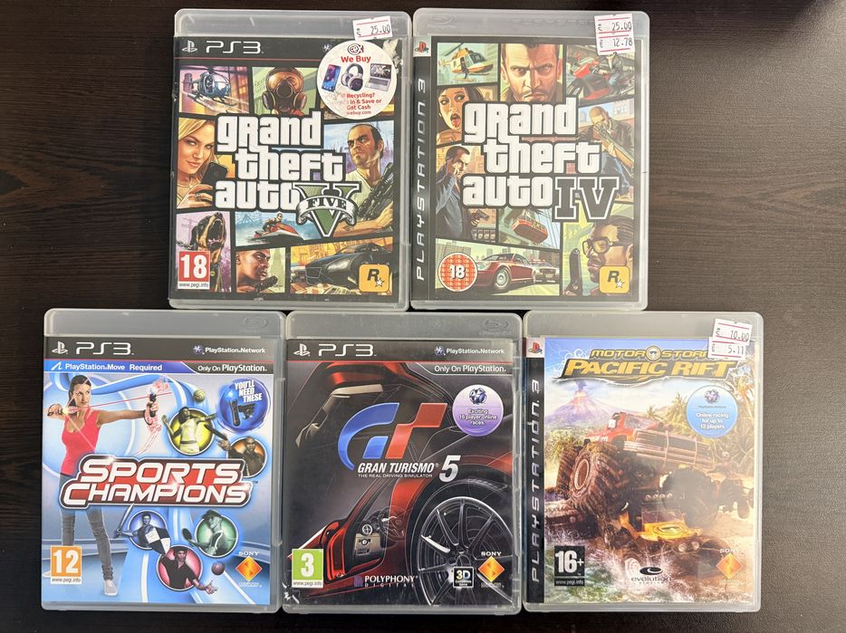 Лот от игри за PS3 общо за 30€
