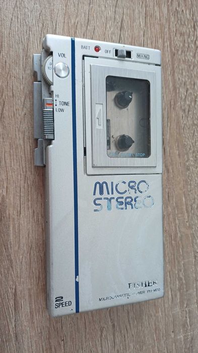 Fisher Micro Cassette Player PH-M20 - De colectie, nefunctional