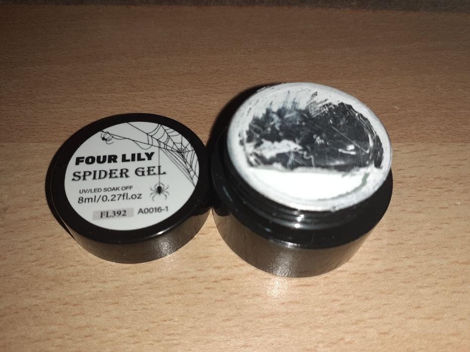 Спайдър гел за нокти/бял(Uv/Led)(гел лак)