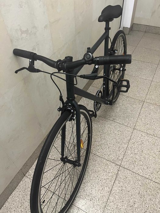 Градски Велосипед Elops Single Speed 500 Графитеносиво