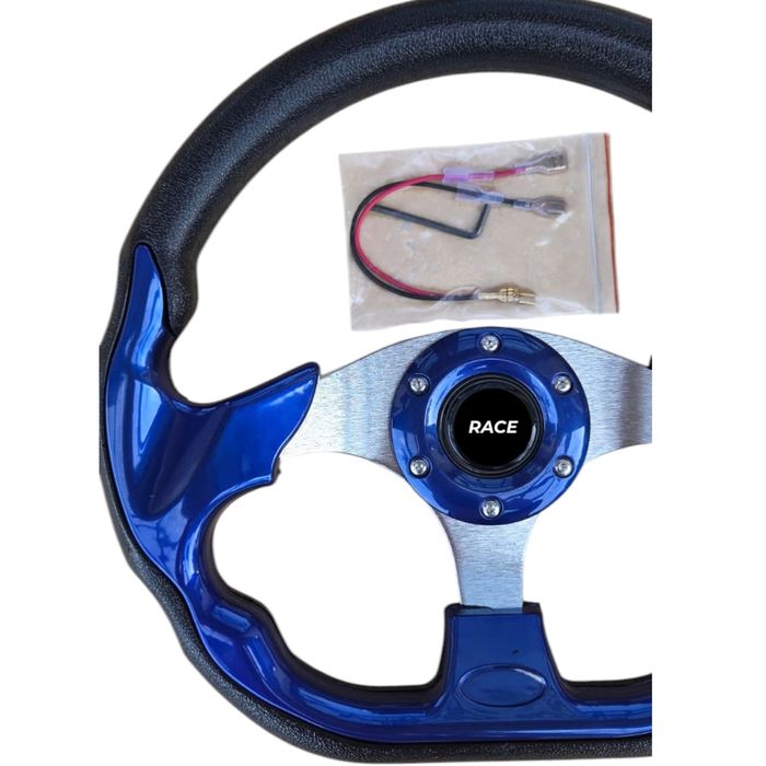 Volan sport albastru