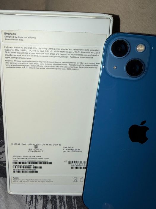 Iphone 13 Blue 128gb