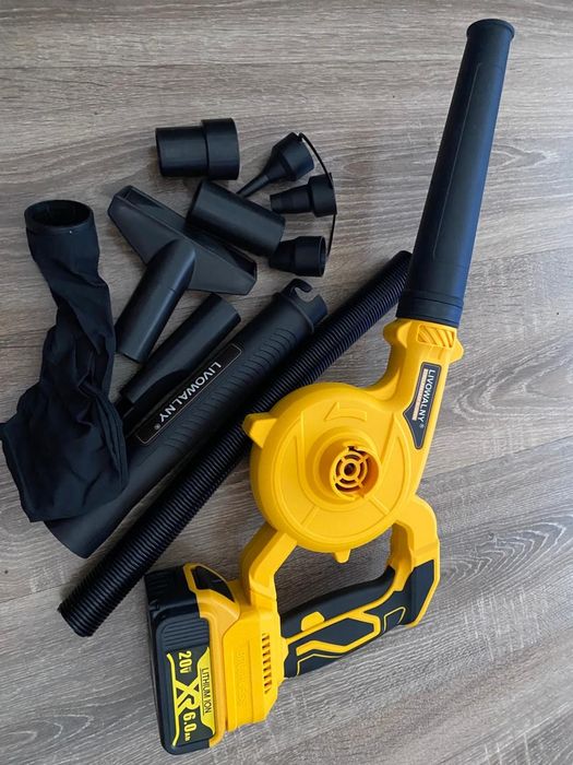 Воздуходувка пылесос 2 в 1 на аккум Dewalt