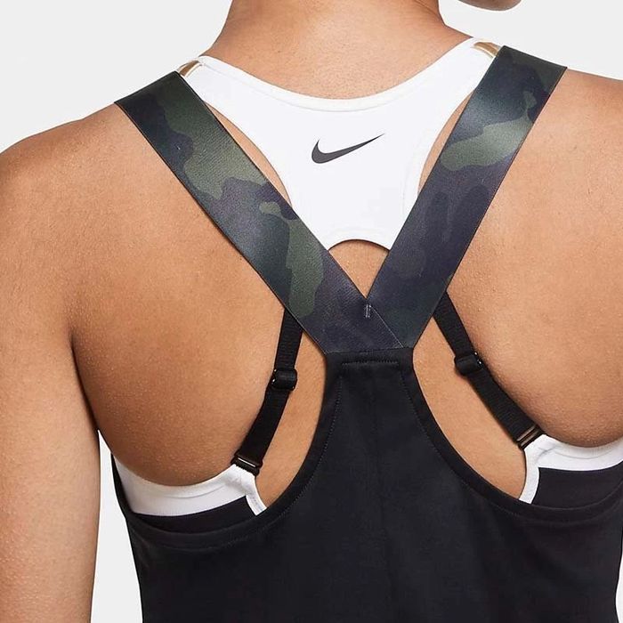 Дамски потник Nike Pro Camo Strap, с етикет нов, р-р С, черен 25€