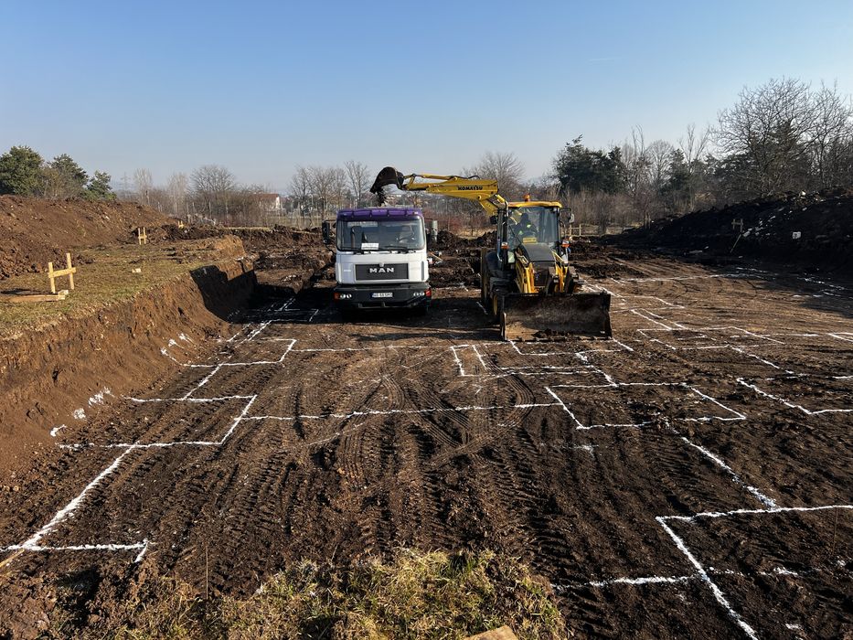 Excavator miniexcavator de inchiriat