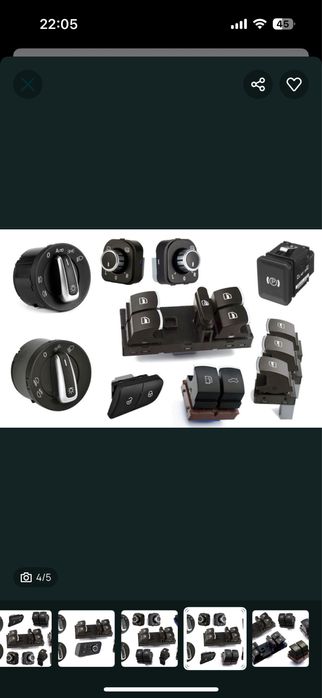 Set butoane passat b6, b7 , cc