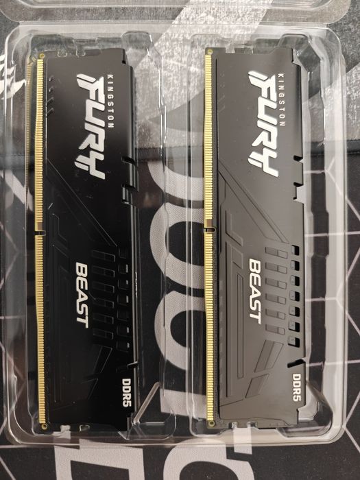 Memorie RAM 32gb ddr5 Kingston fury beast 5600 mhz cl 40
