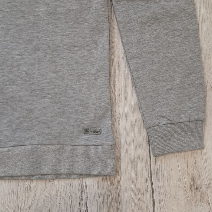 Мъжки ватиран пуловер "Brave soul" - S, M, L и XL