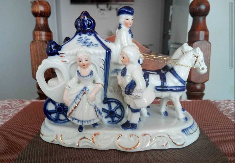 Каляска.Порцелан.