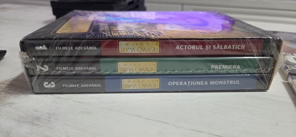 Colecție DVD Adevărul – Toma Caragiu + 5 filme Sergiu Nicolaescu – SIGILATE