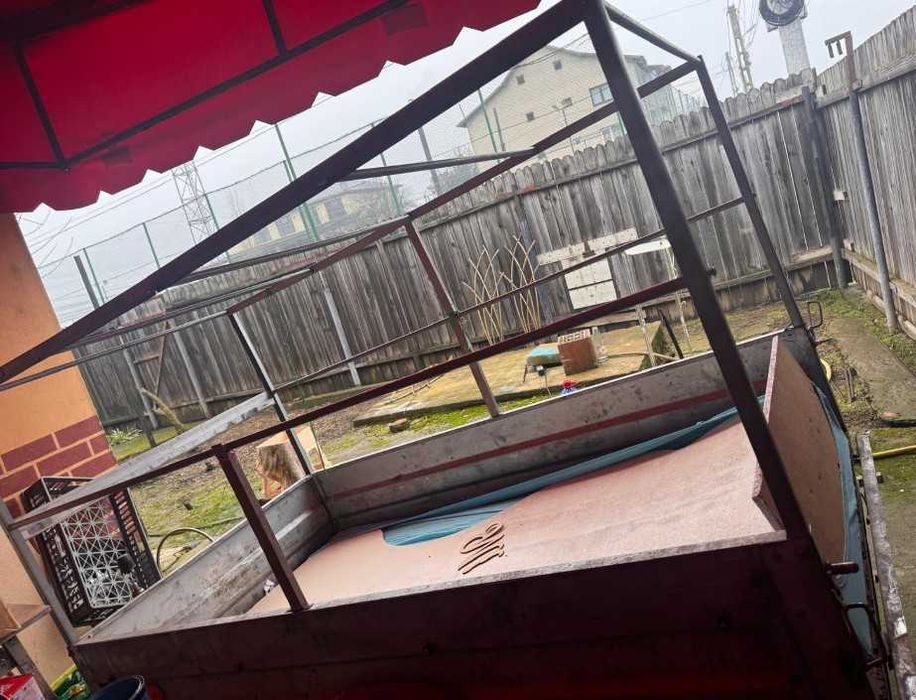 Remorcă STEMA HP 6070 cu prelată – Înmatriculată RO