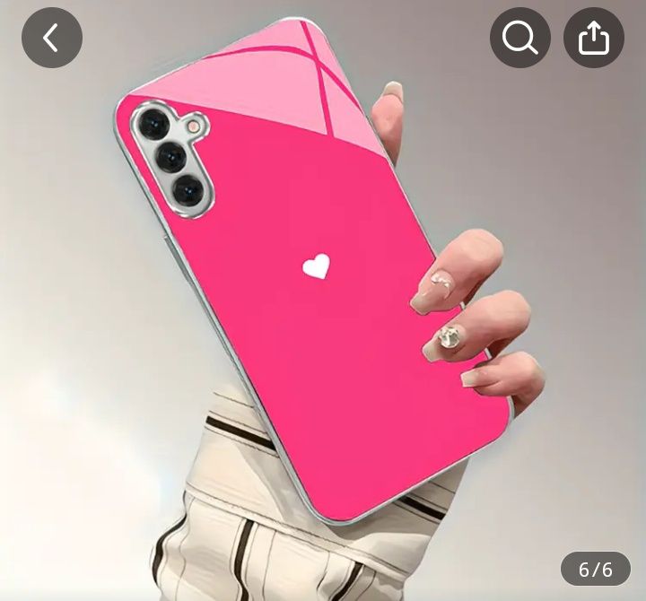 Нов премиум стил калъф за телефон с лесен дизайн на слънчева усмивка с