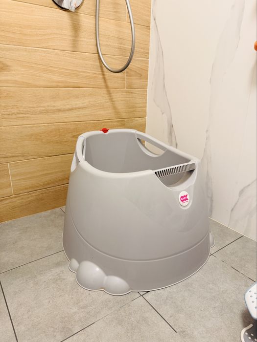 Вана за бебе OK Baby в сив цвят до 25 кг.