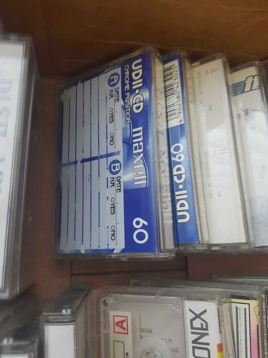 Casete audio Maxell JVC Raks Sony si altele
