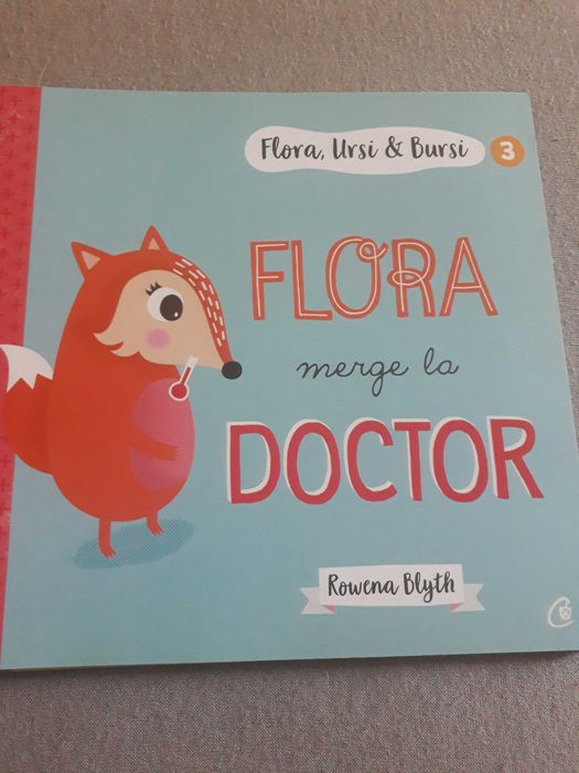 Serie cărți pentru copii Flora, Ursi & Bursi (2-7 ani)