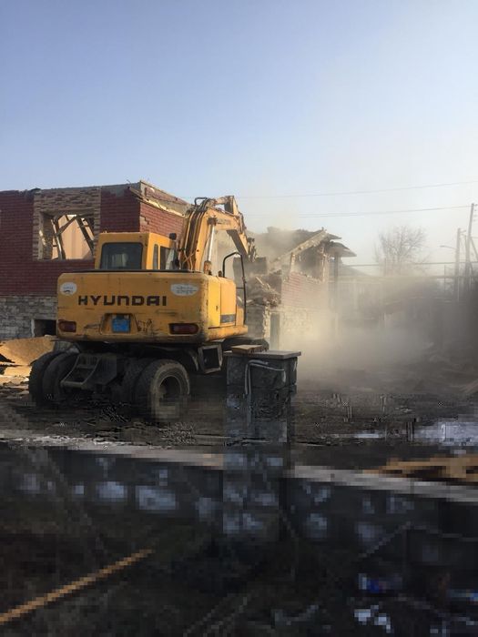 Снос демонтаж времянки частный дом