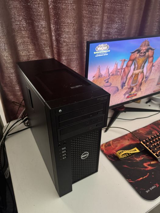 Геймърски компютър Dell / Xeon 1270v5 (i7 6700)/ GTX 1660Ti /16GB RAM