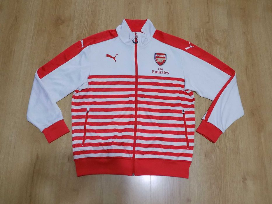 футболнo горнище arsenal puma яке худи суичър блуза мъжко оригинално M