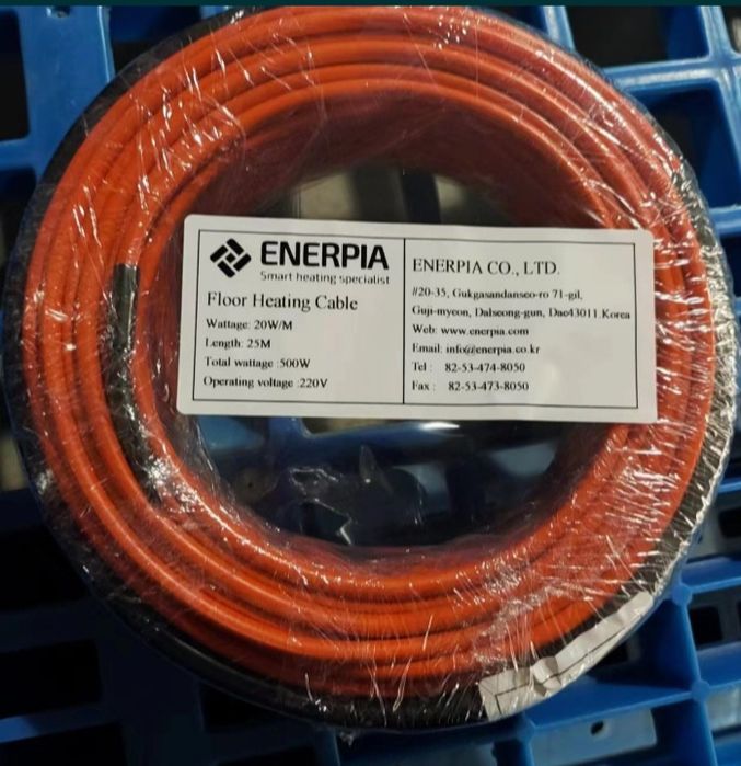 Электрический тёпли пол праводной типа