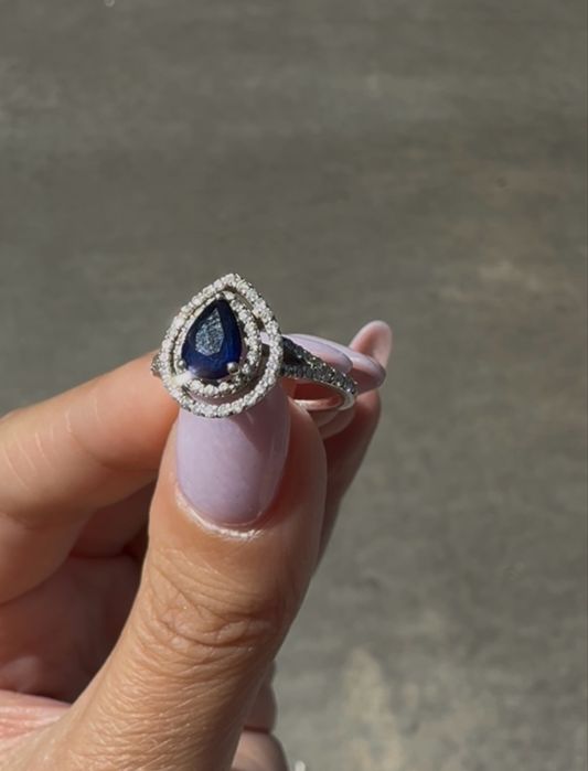 Inel Deosebit KULTHO-Diamante & Safir