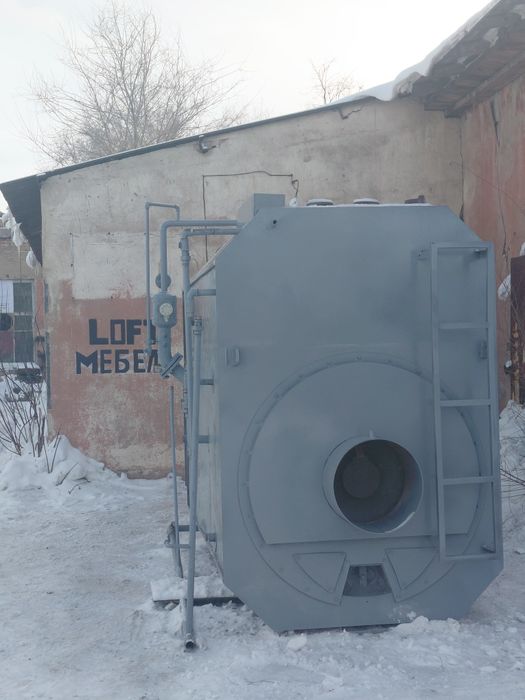 Паровый котёл  1,5 тонна пара в час.