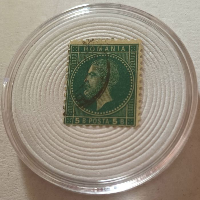 Timbru 5 bani Poșta Română