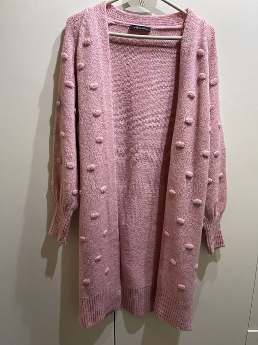 Cardigan lung roz Tredyol S/M