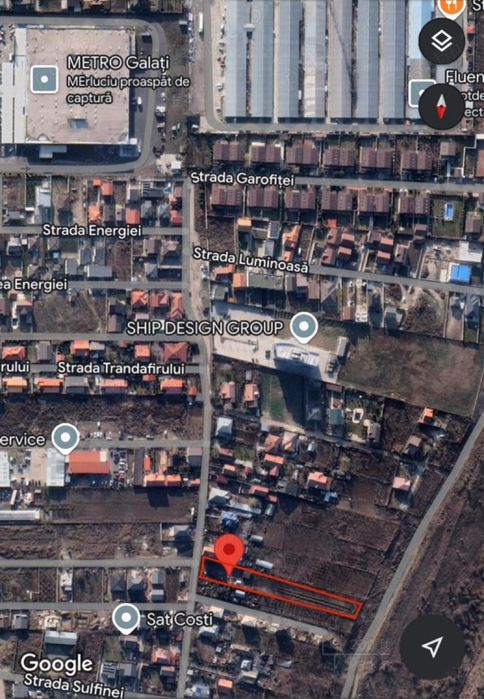 Inchiriez teren de pana la 3.000 mp langa Metro Galati