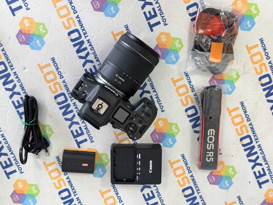 Продается CANON EOS R5 + RF 24-105mm KIT