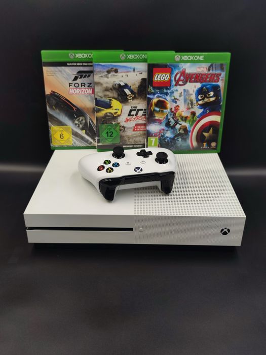 Xbox one S (3 jocuri fizice la alegere ) !