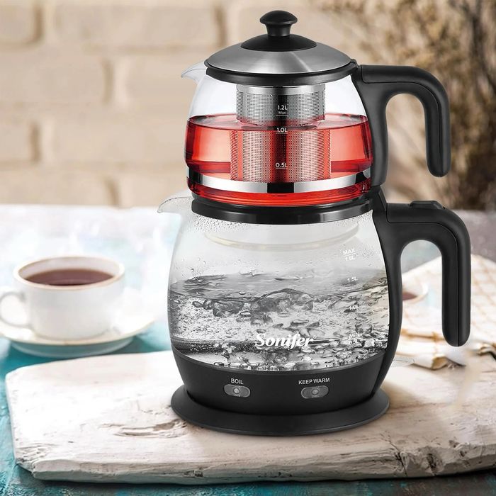 Многофункциональный! Электрический чайник Sonifer SF-2089