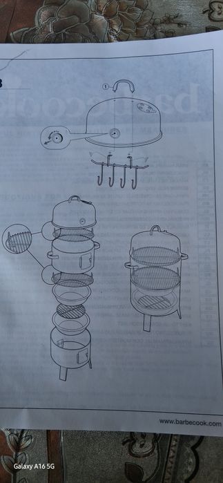 De vizare barbeque et fumoire nou neutilizat