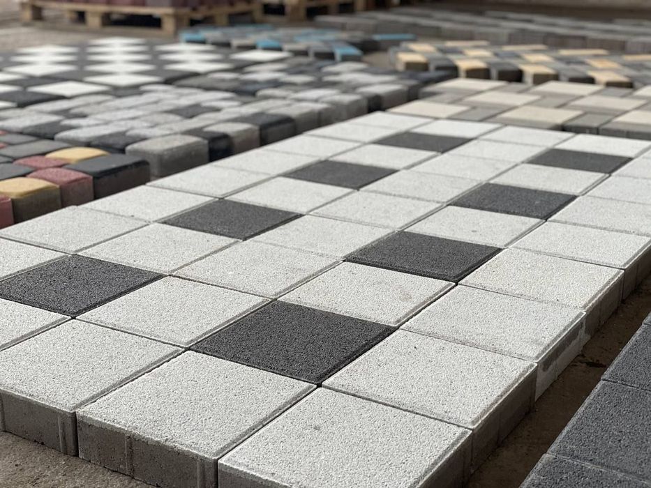 Брусчатка вибропресованные Гранит Травертин Каменный ковёр Бордюры