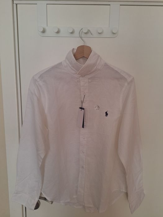 Polo Ralph Lauren Ленена риза с дълъг ръкав