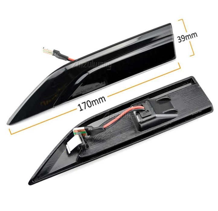 Динамични бягащи мигачи за VW Transporter Multivan Caddy за калника