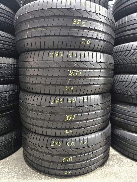 4x 275/40/22 VARA PIRELLI 2020 Stare excelentă