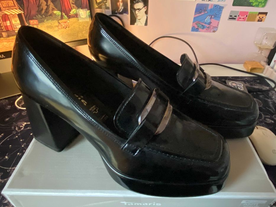 Дамски обувки Tamaris Touch it - черни