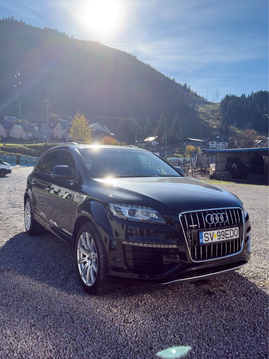 Audi Q7 3.0 TDI  Quattro S line, 7 locuri, 2015