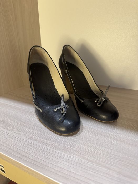 Туфли женские кожаные