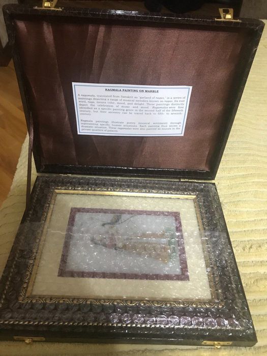 Миниатюра на мраморе Рагамала