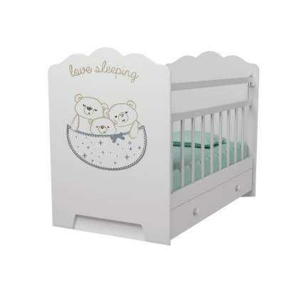 детская кроватка love sleeping